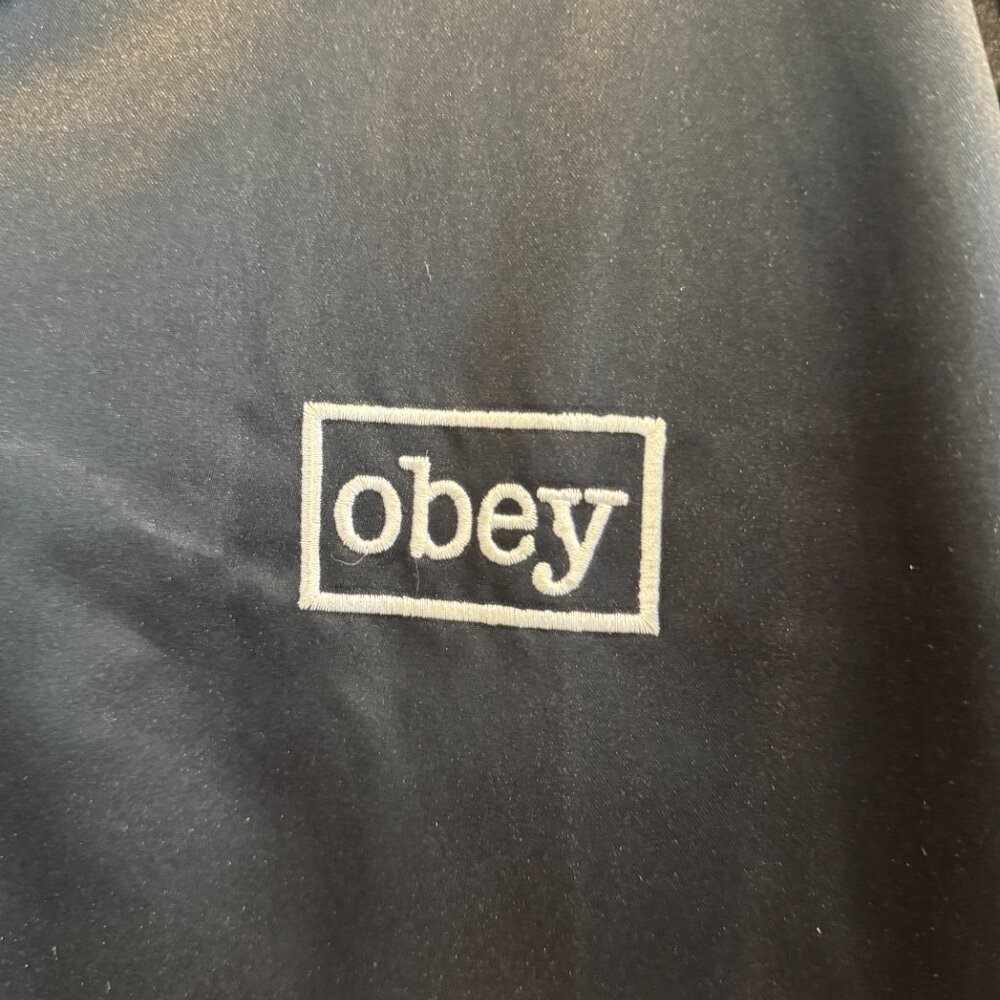 OBEY Silk Bomber Jacket - Picture 2 of 4